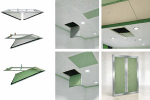 Access panel suppliers in Qatar providing ceiling and fire-rated panels